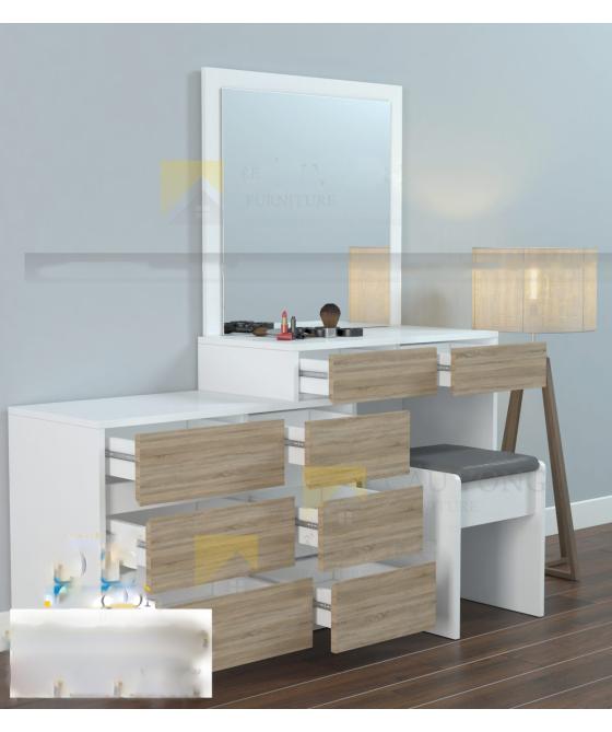 Bàn trang điểm 129a - Gỗ MDF Bàn trang điểm 129a - Gỗ MDF